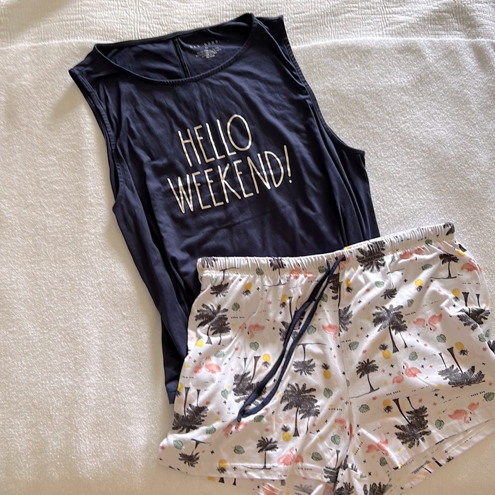 Rae Dunn PJ set